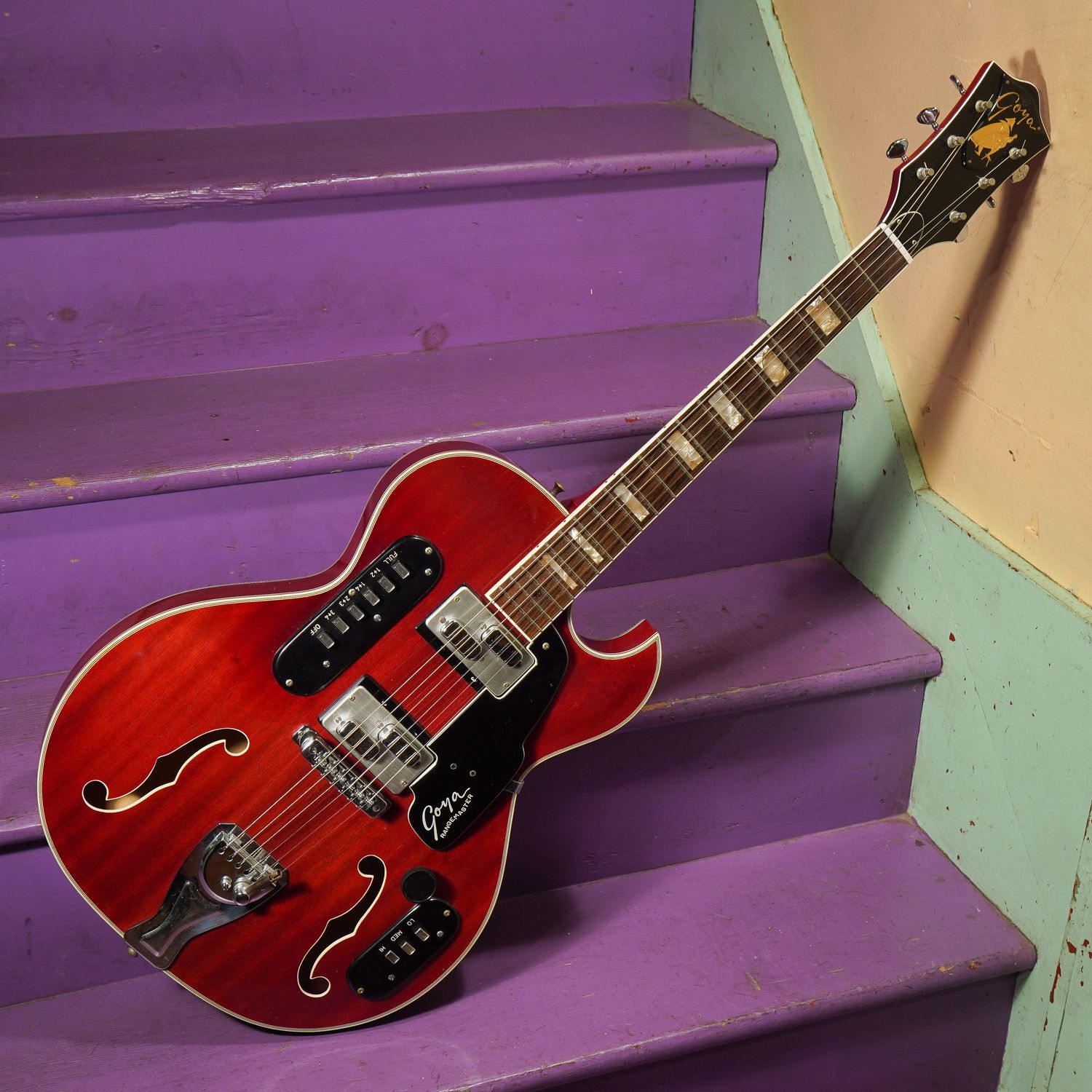 1960s Goya Rangemaster (Zero Sette) Hollowbody Electric Guitar