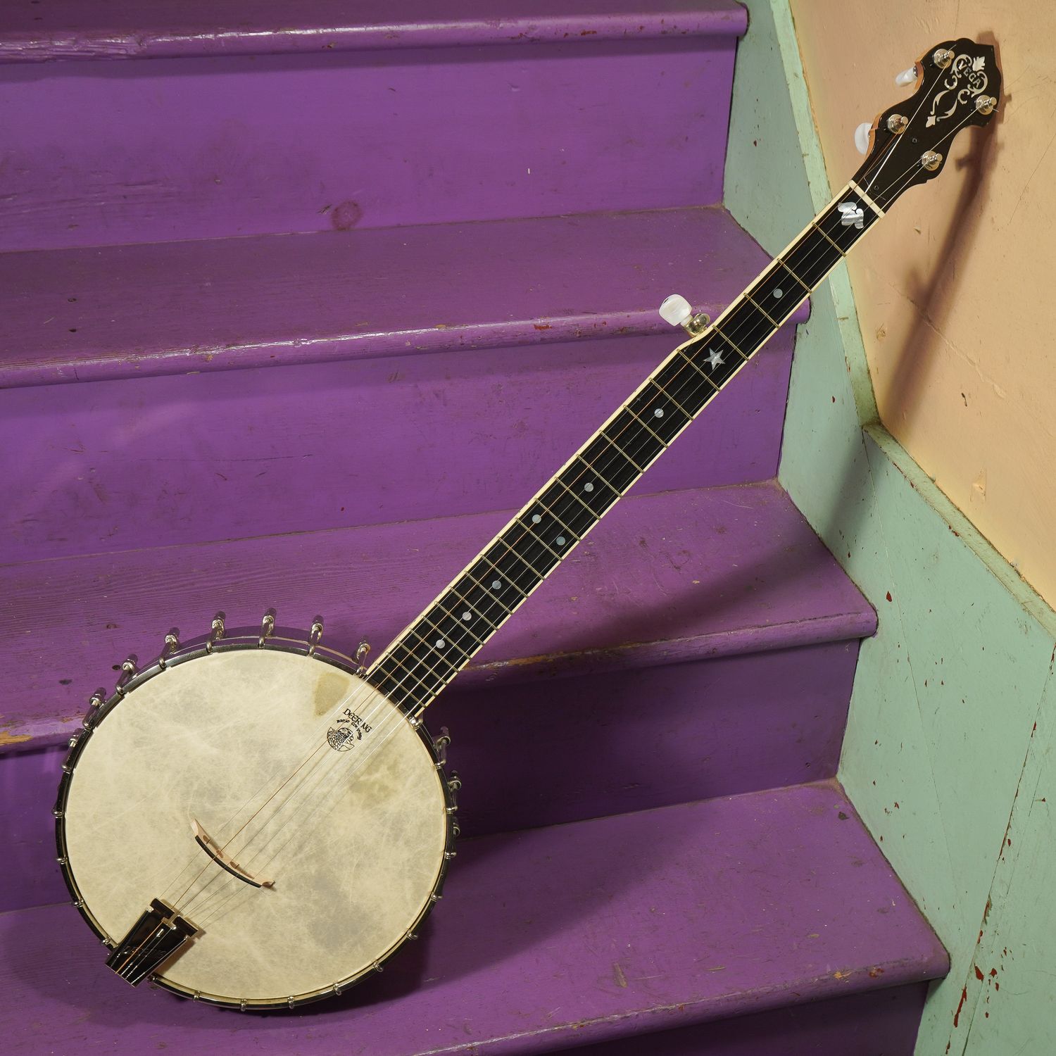 2002 Vega (Deering) Tubaphone No 2 Openback 5-String Banjo