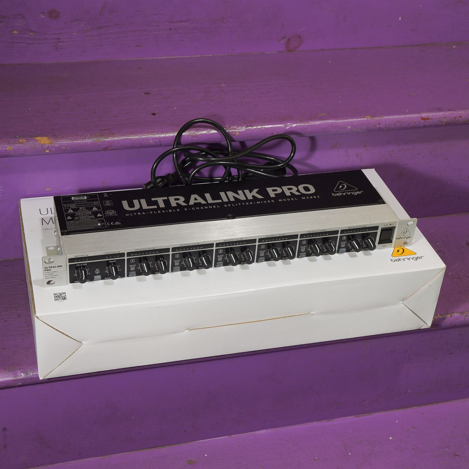 2010s Behringer MX882 Ultralink Pro Mixer/Splitter (No Shipping)
