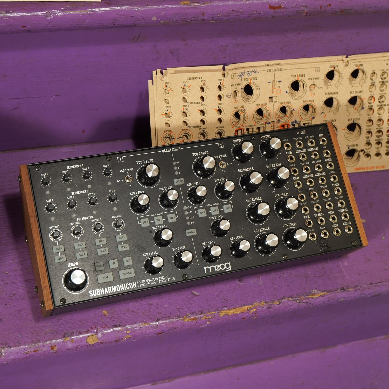 2020s Moog Subharmonicon Semi-Modular Polyrhythmic Analog Synthesizer