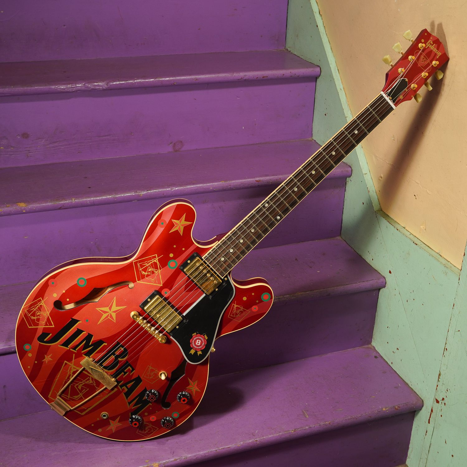 1999 Gibson Custom Shop Jim Beam ES-335 Semihollow Electric Guitar