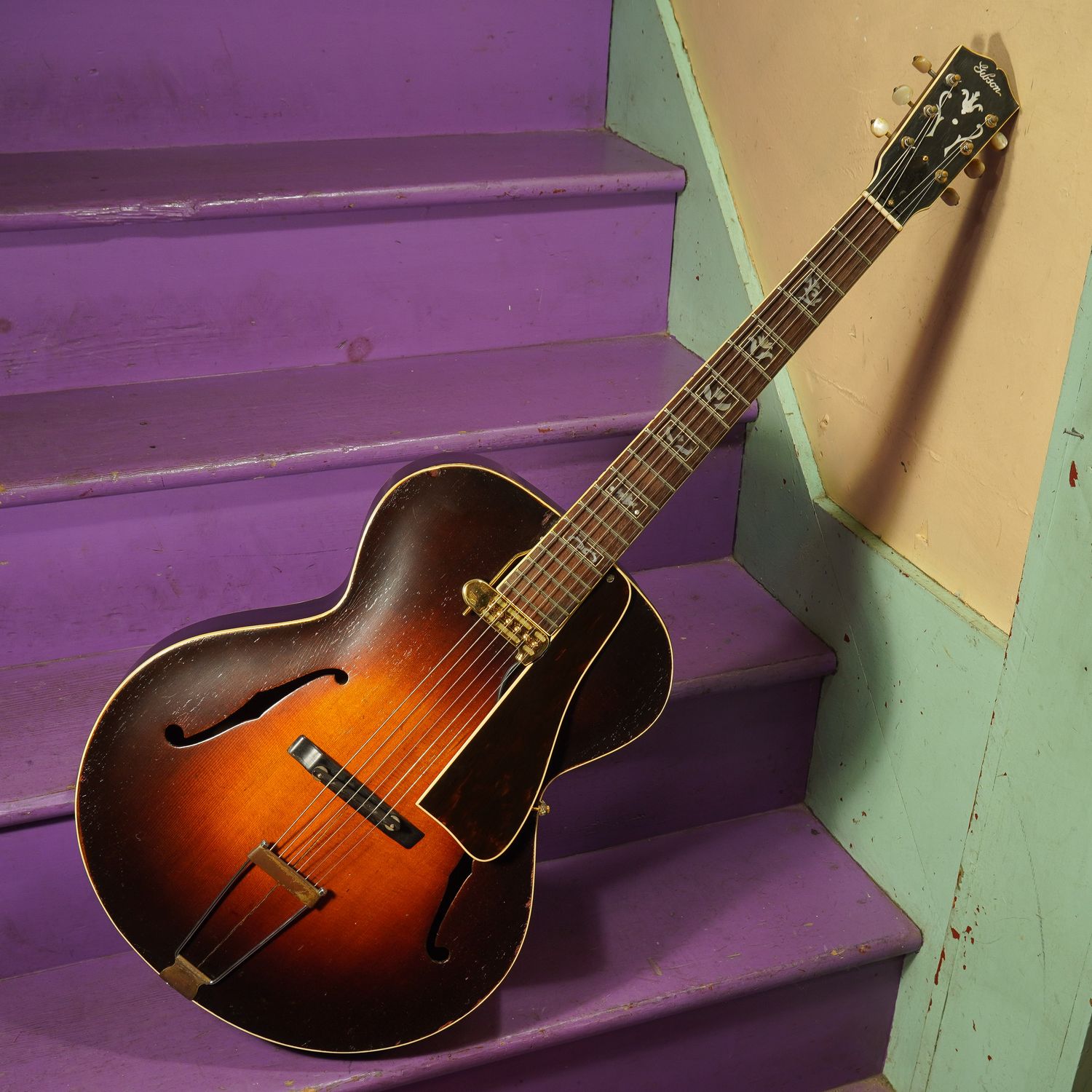 1930s Gibson L-12 Carved-Top Electrified Archtop Guitar