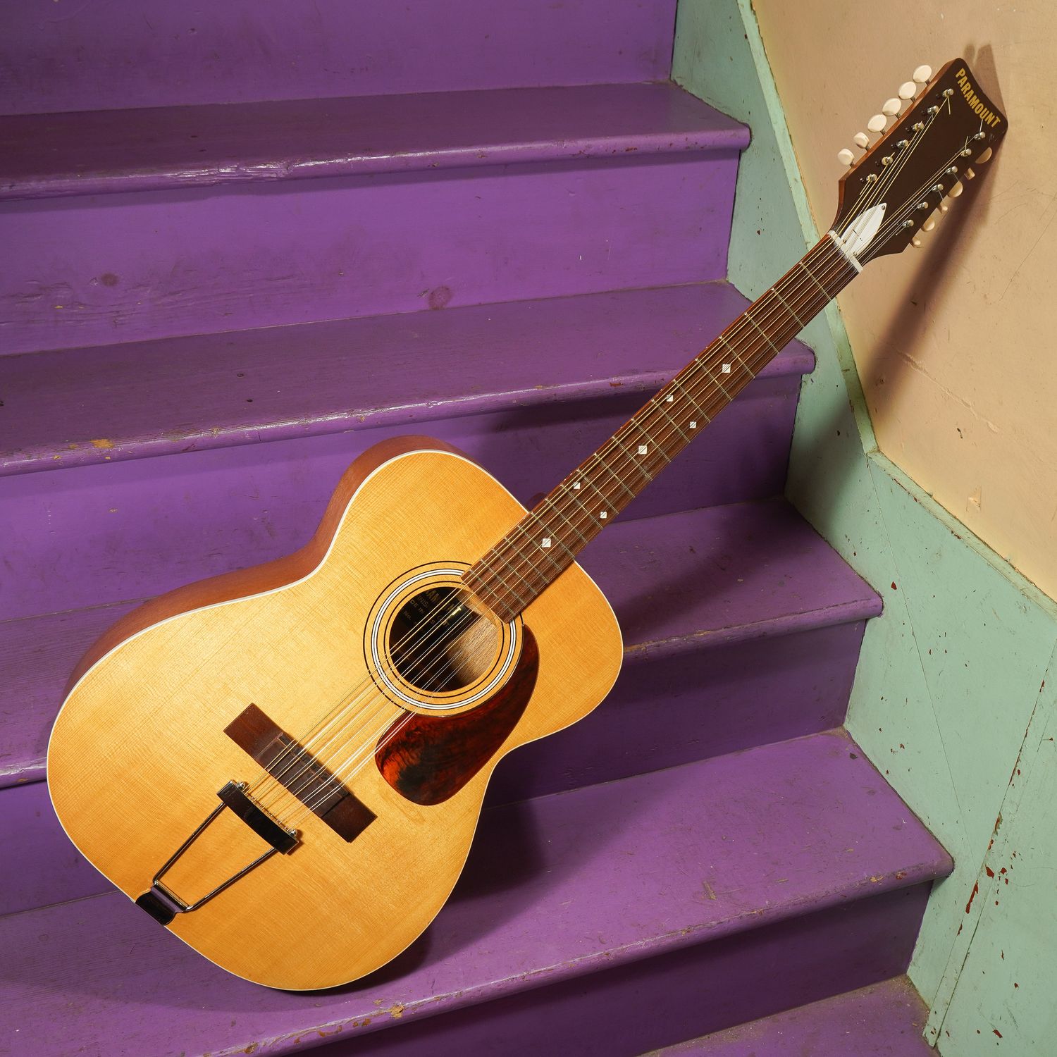1970s Paramount (Harmony) 000-Size 12-String Guitar