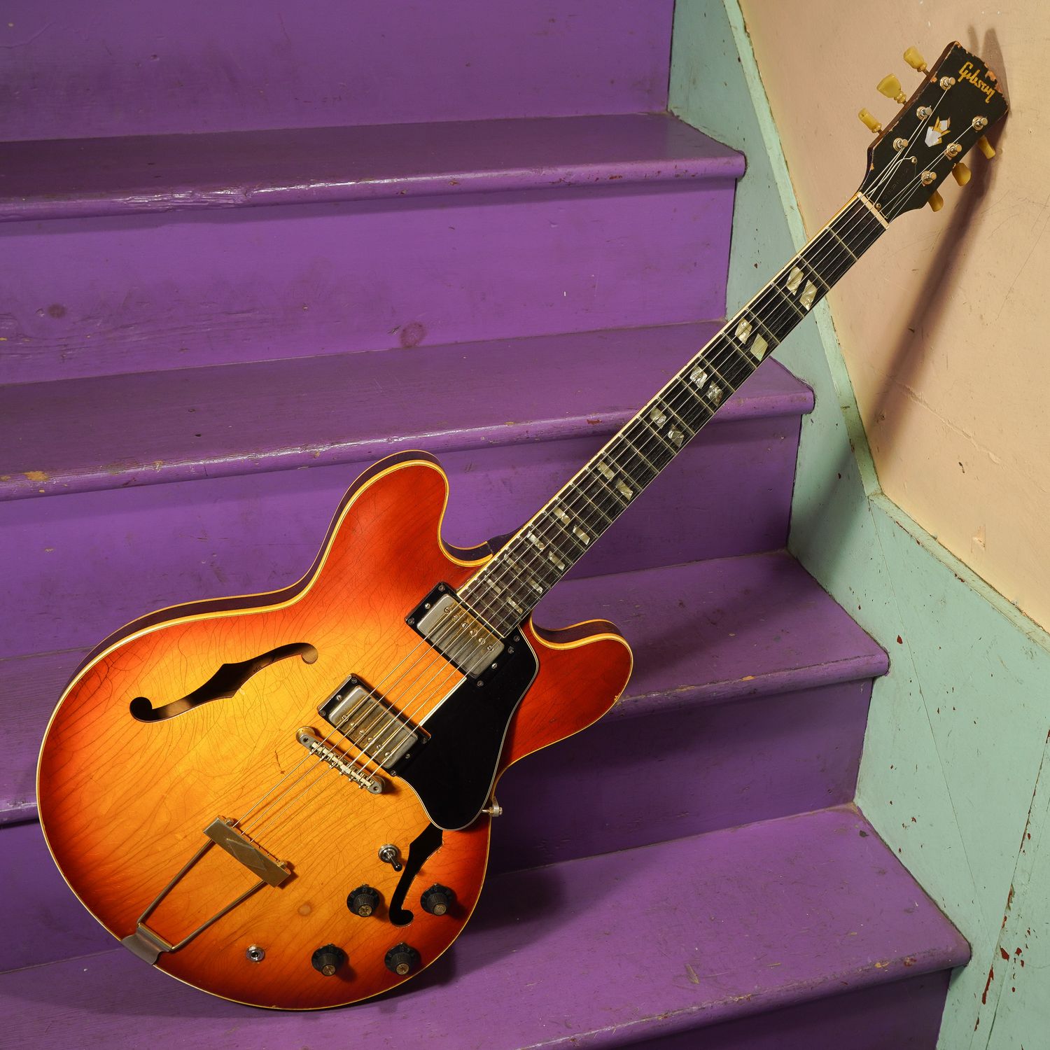1966 Gibson ES-345 TD Semihollow Electric Guitar