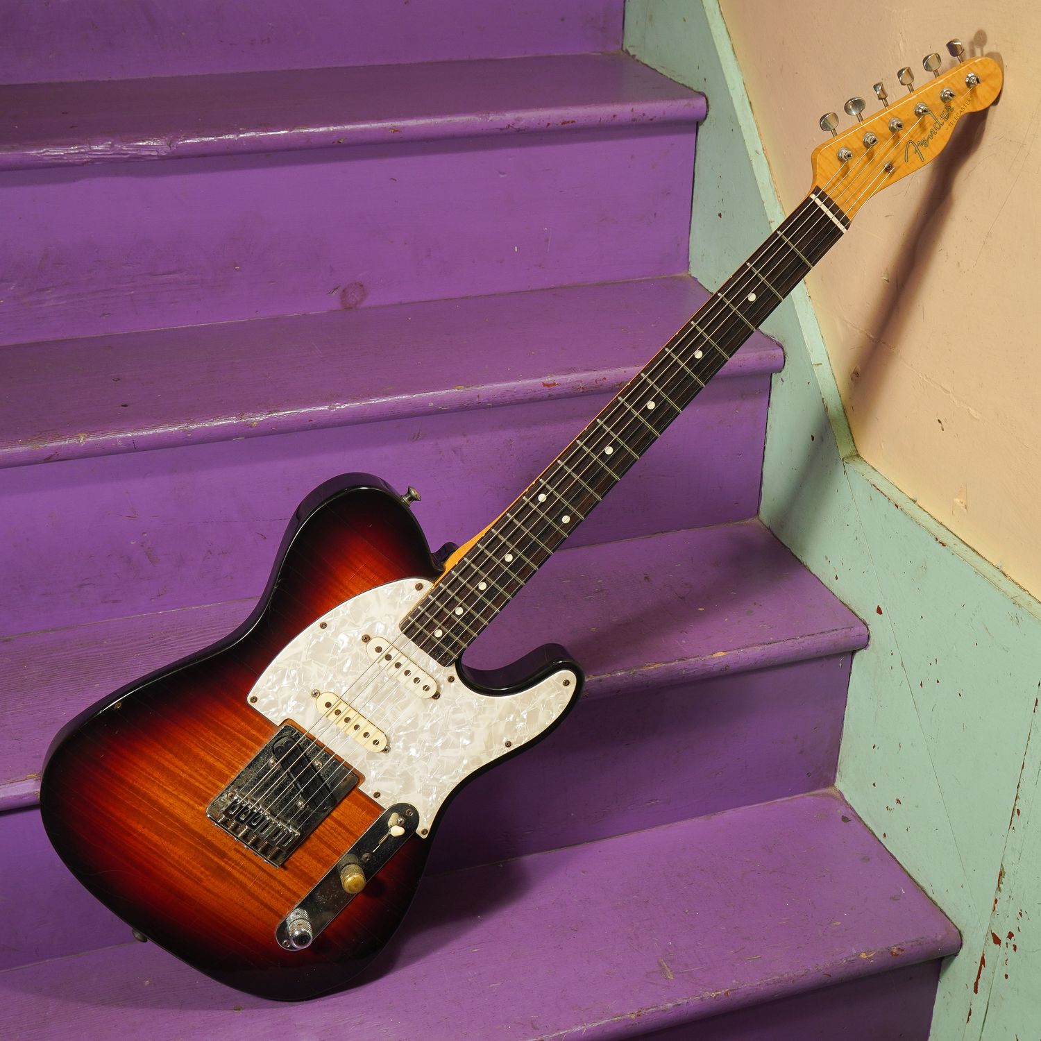 1995 Fender Japan Deluxe Nashville Telecaster Electric Guitar