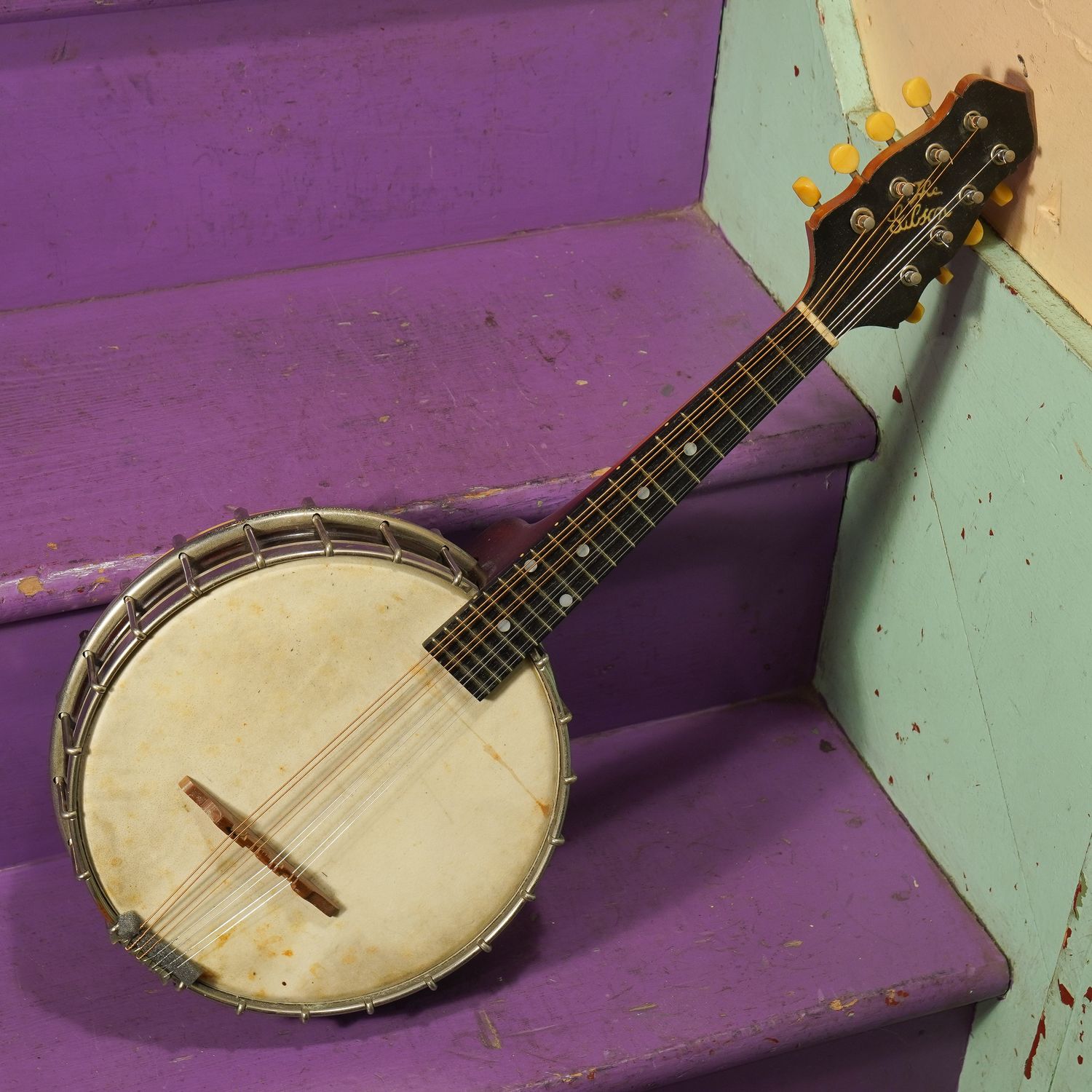 1924 Gibson MB-3 Trap Door Banjo-Mandolin