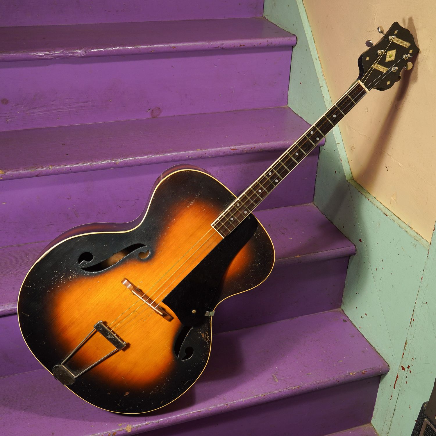 1930s Slingerland Songster Archtop Tenor Guitar