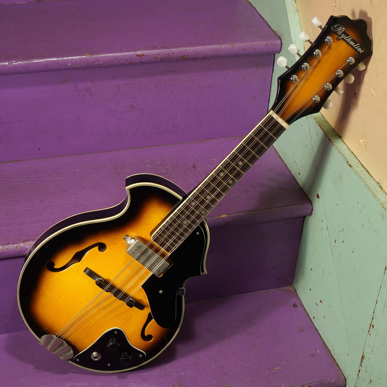 1960s Rythmline 2-Point Electric Mandolin