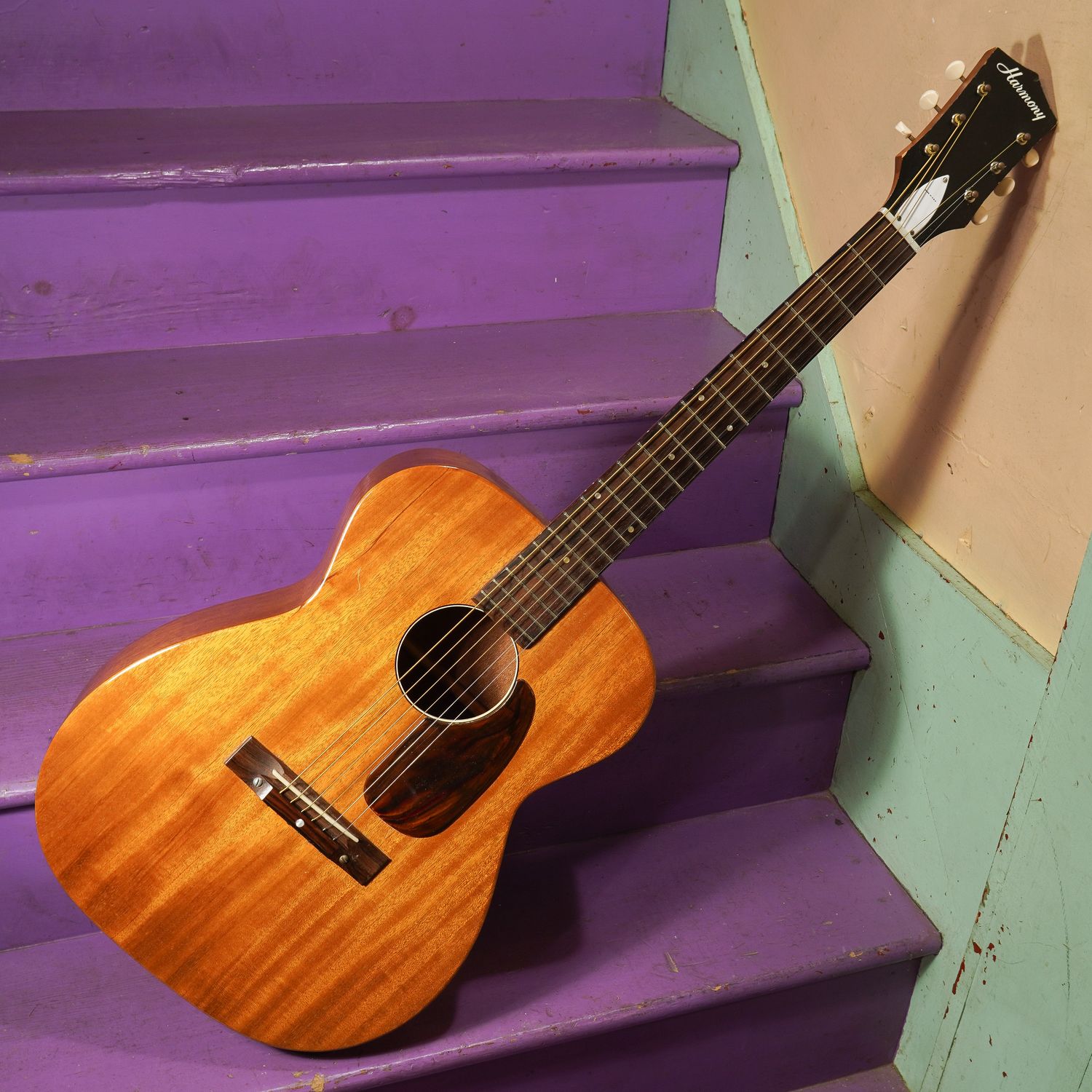 1969 Harmony H165 000-Size Guitar