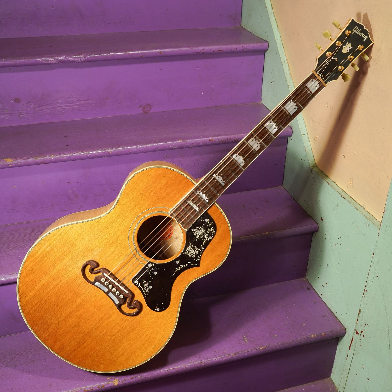 2002 Gibson L-200 Emmylou Harris Signed 00-Size Guitar