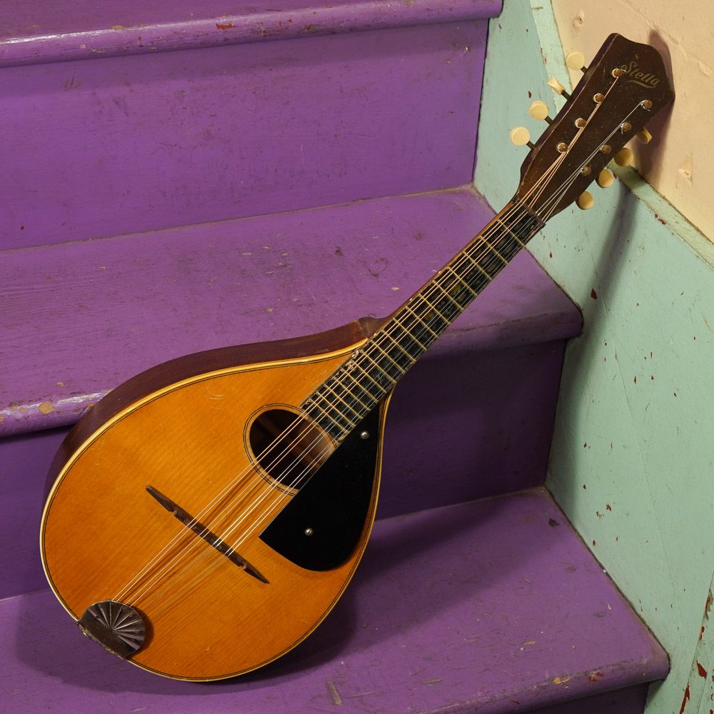 1920s Stella (Oscar Schmidt) Flatback Mandolin