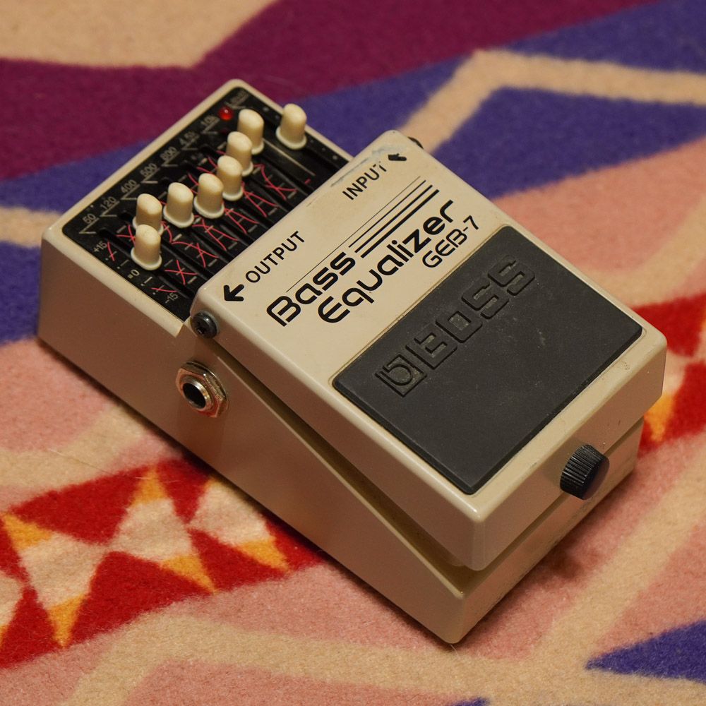 2010s Boss GEB-7 Bass Equalizer Pedal