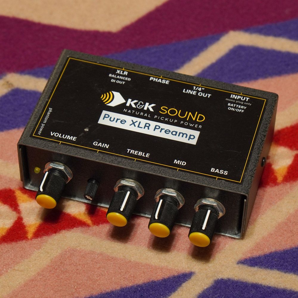 2010s K&amp;K Pure XLR Acoustic Guitar Preamp