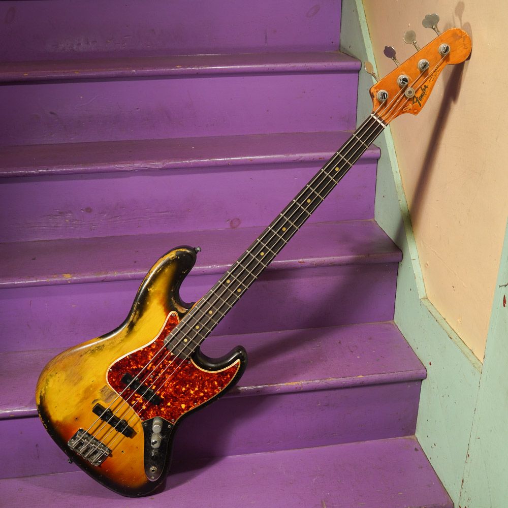 1965 Fender Jazz Bass Electric Bass Guitar