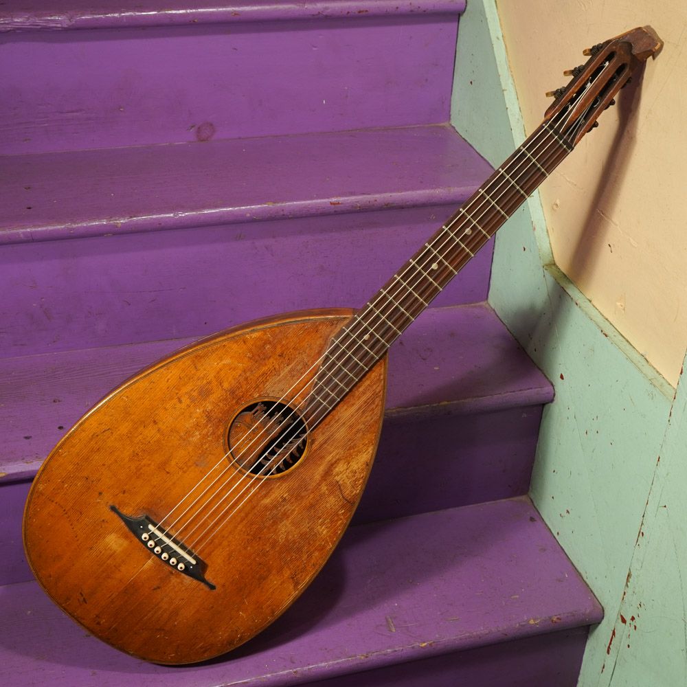 1920s Joachim Tielke Lute-Shaped Guitar