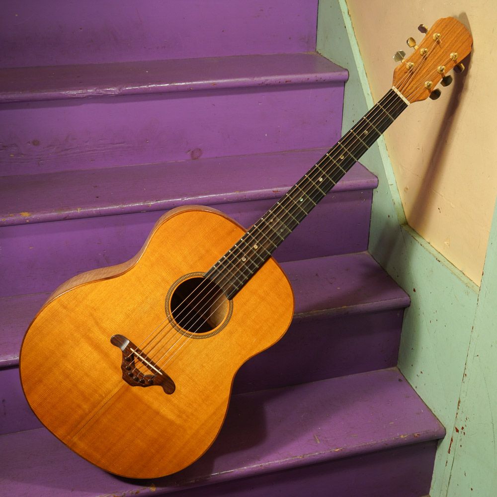 2000s Joseph Delorean (Vermont) Jumbo Guitar
