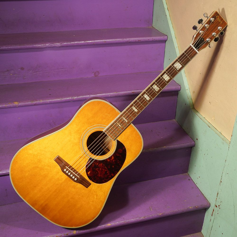 1970s Harmony Opus V Dreadnought Guitar