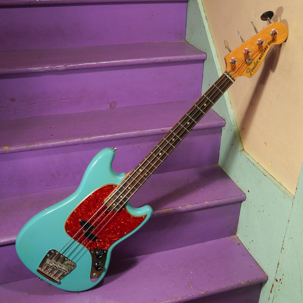 1960s/70s Fender Mustang Partscaster Electric Bass Guitar