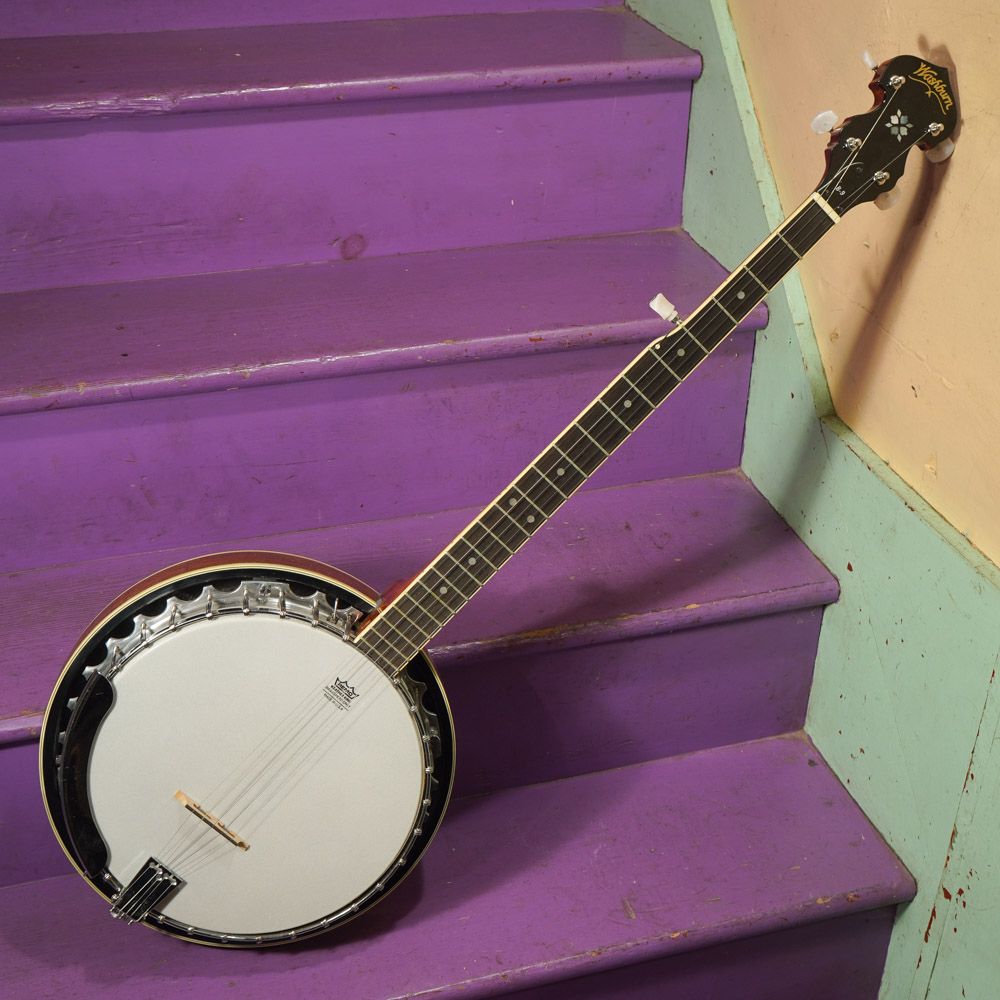2000s Washburn B-9 Resonator 5-String Banjo