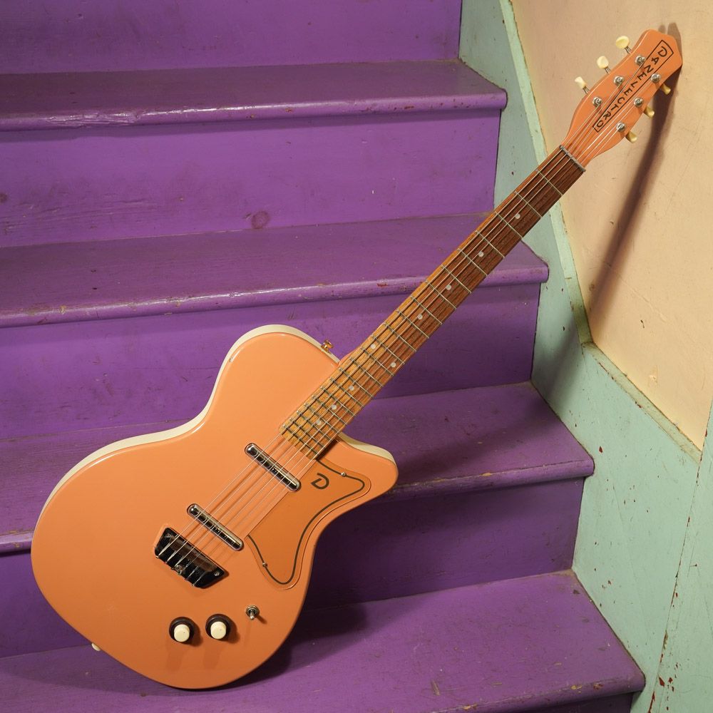 1990s Danelectro U2 Semihollow Electric Guitar