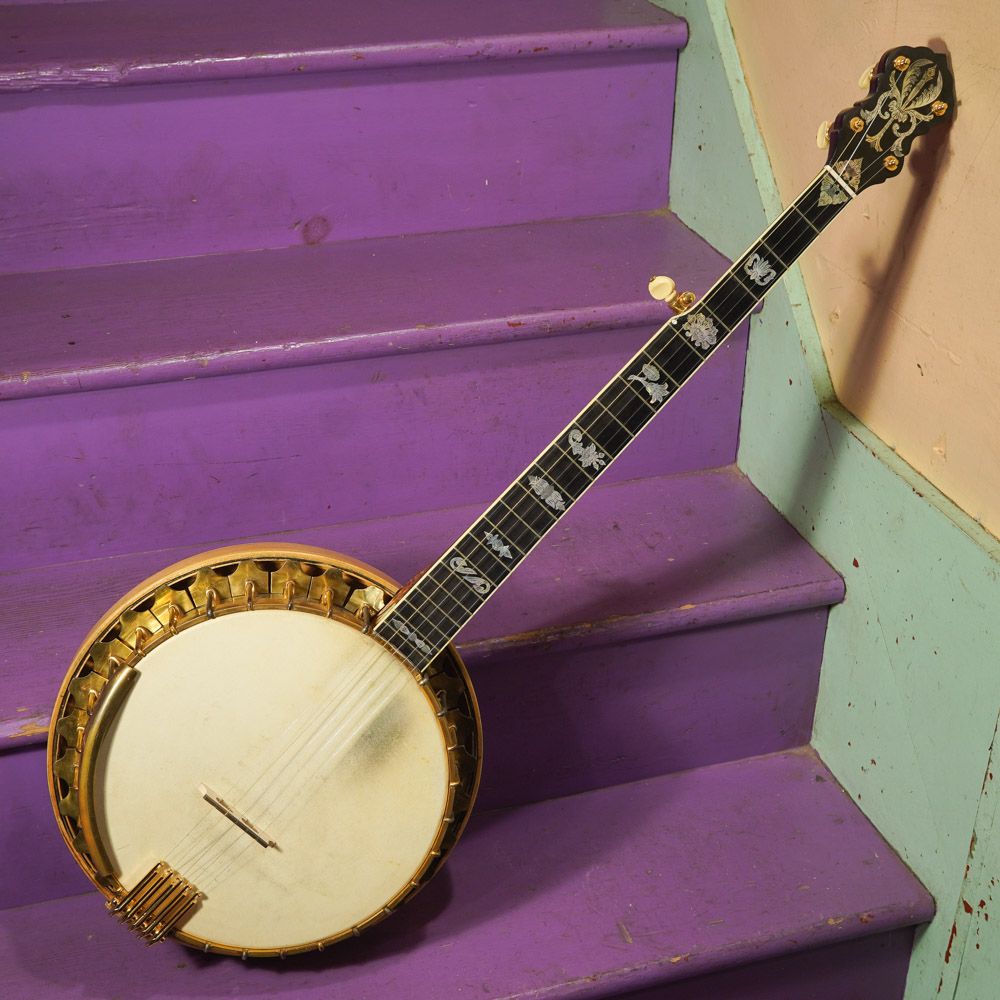 1929 Vega Artist Conversion Resonator 5-String Banjo