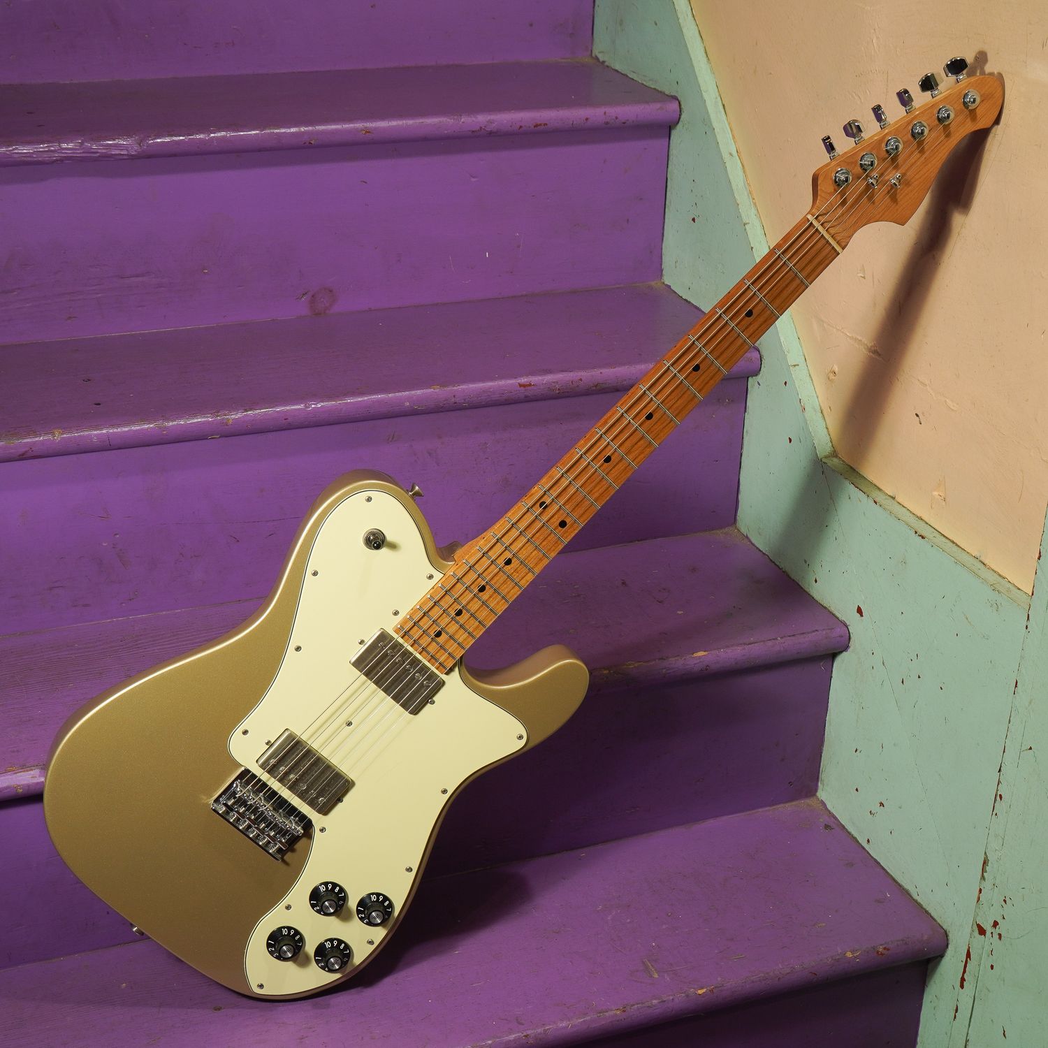 2020s Fender/Warmoth Fancy Partscaster Electric Guitar 2020s Fender/Warmoth Fancy Partscaster Electric Guitar