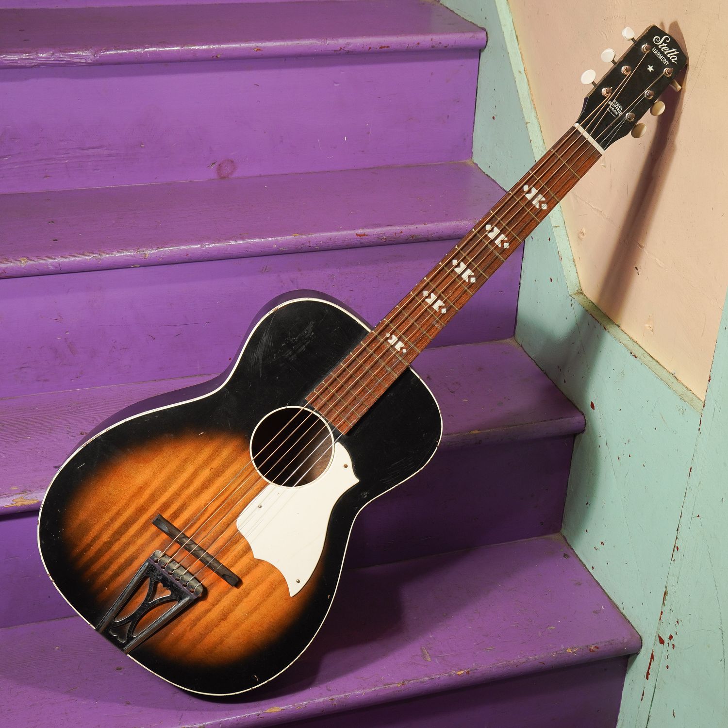 1970s Harmony H929 Stella Parlor Guitar 1970s Harmony H929 Stella Parlor Guitar