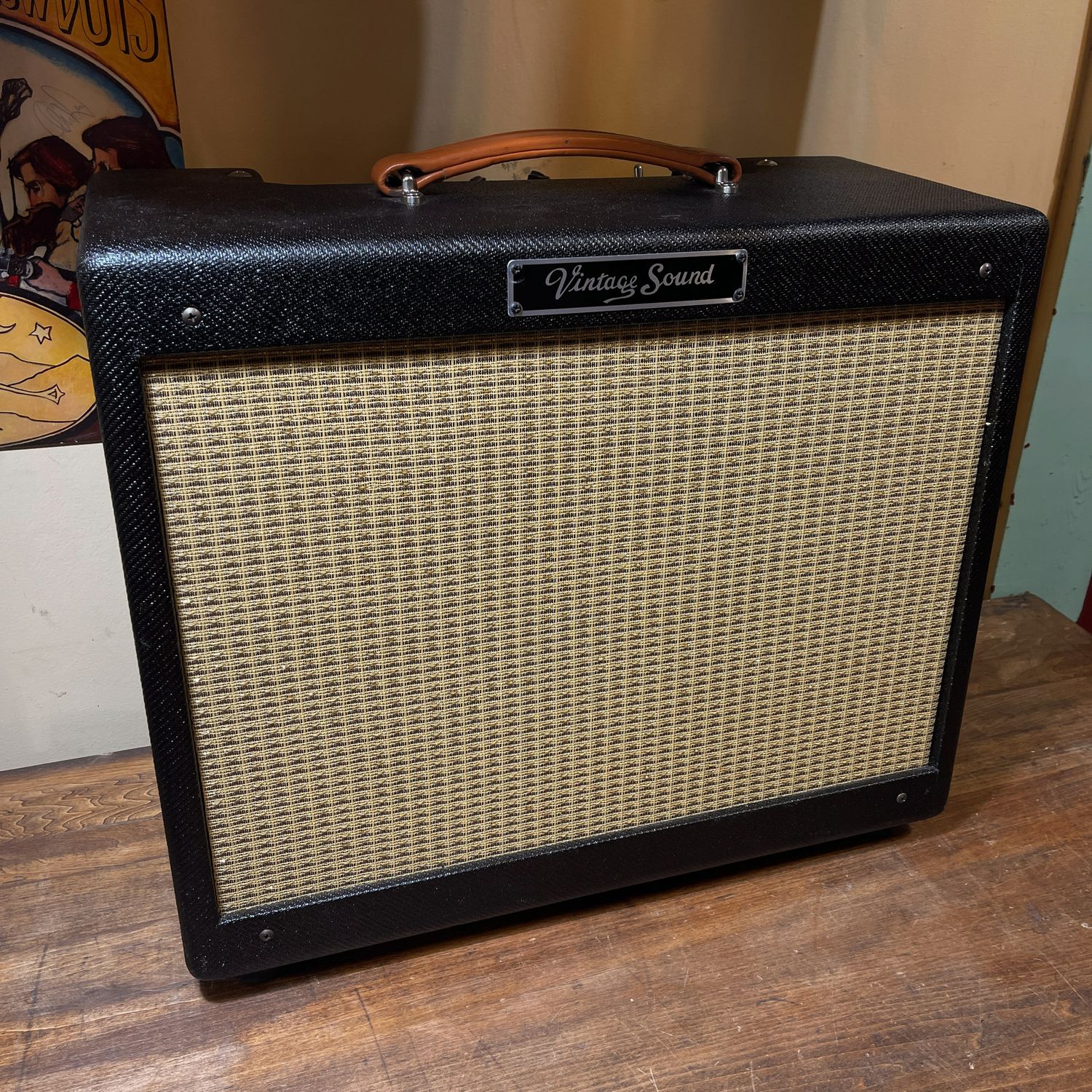 2020s Vintage Sound Sound Tweed 15 Combo Tube Amp - Black Tweed 2020s Vintage Sound Sound Tweed 15 Combo Tube Amp - Black Tweed