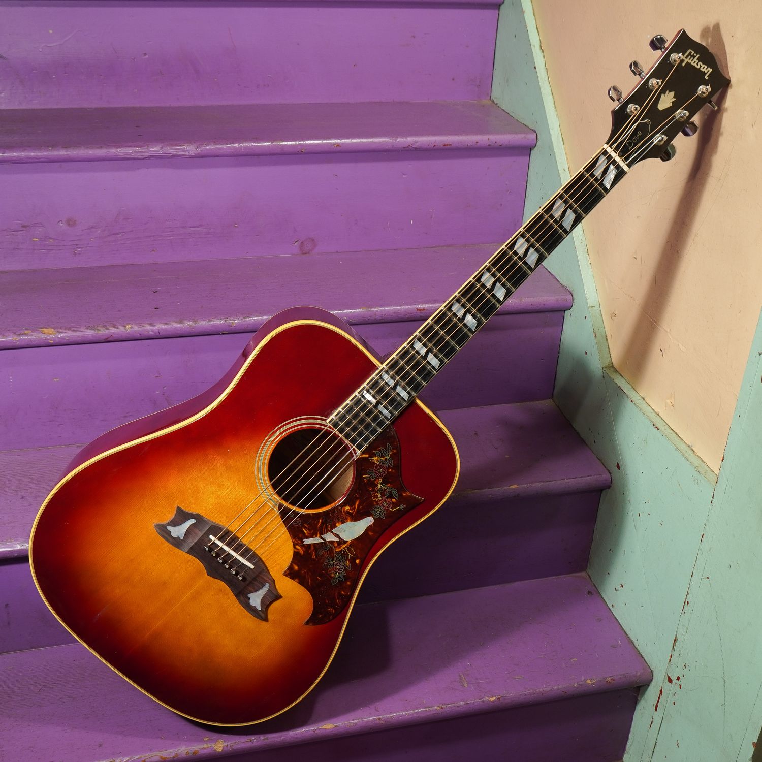 1970s Gibson Dove Dreadnought Guitar