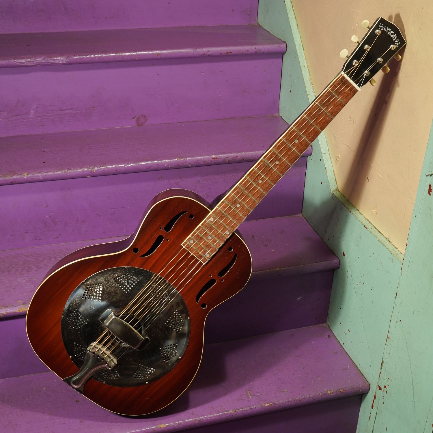 1937 National Trovador-Style Squareneck Resonator Guitar