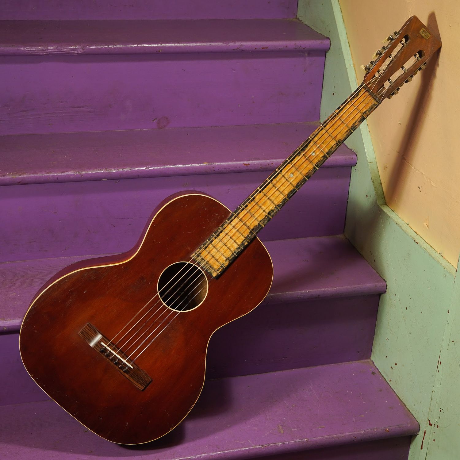 1920s First Hawaiian Conservatory of Music (Oscar Schmidt) Parlor Guitar 1920s First Hawaiian Conservatory of Music (Oscar Schmidt) Parlor Guitar