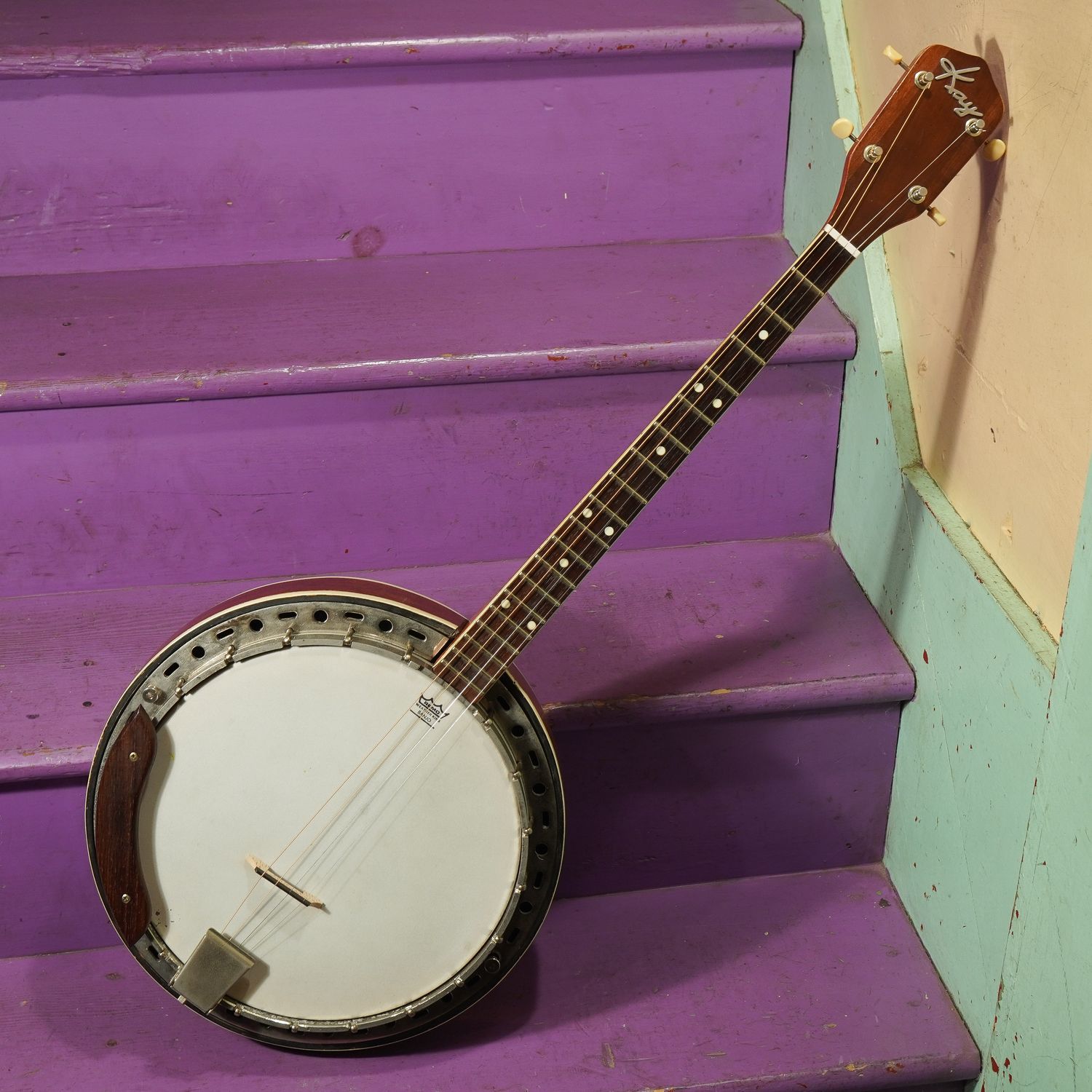 1960s Kay Tenor Resonator Banjo