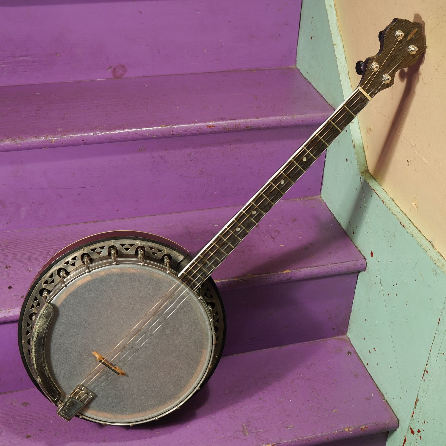 1930s Harmony Resonator Tenor Banjo 1930s Harmony Resonator Tenor Banjo