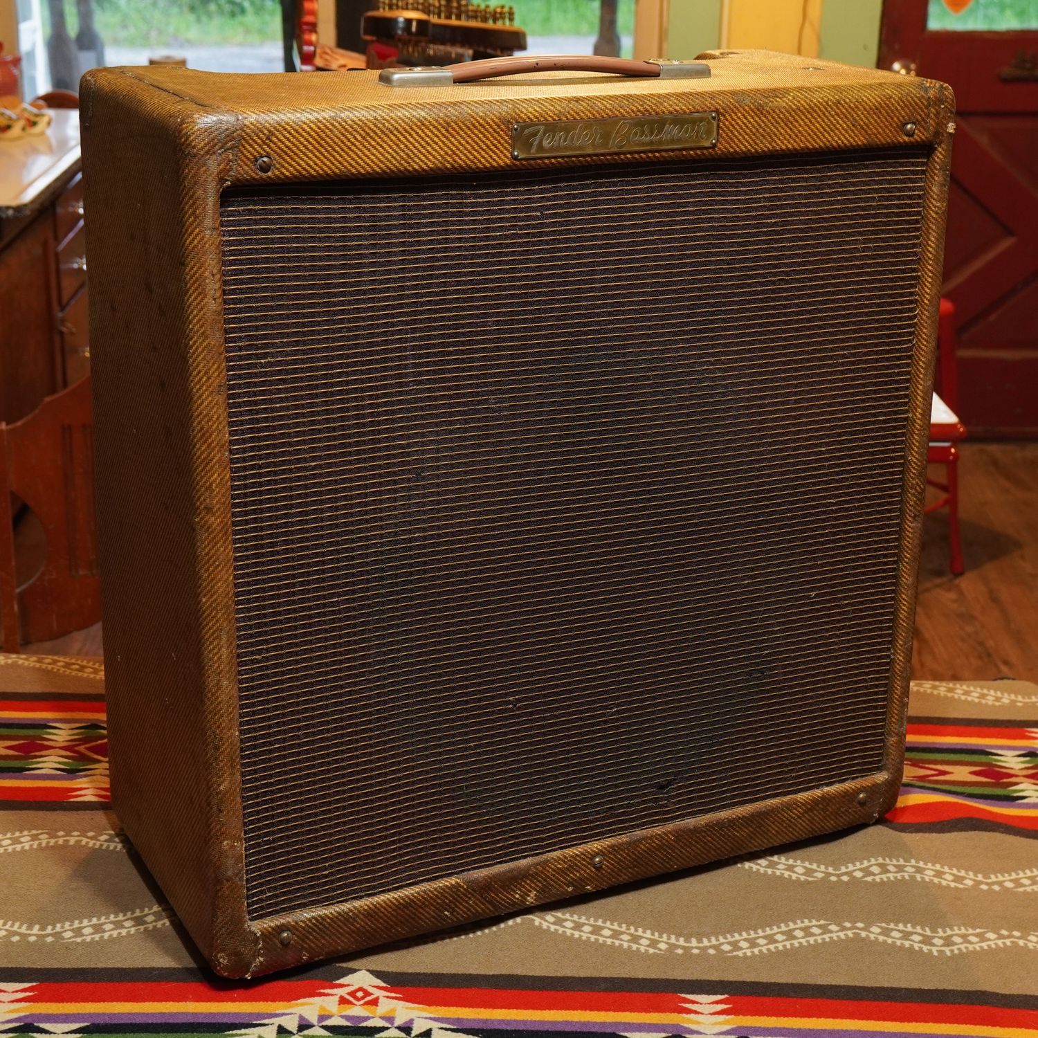 1957 Fender Bassman 5E6 40w 4x10" Tube Amp Combo
