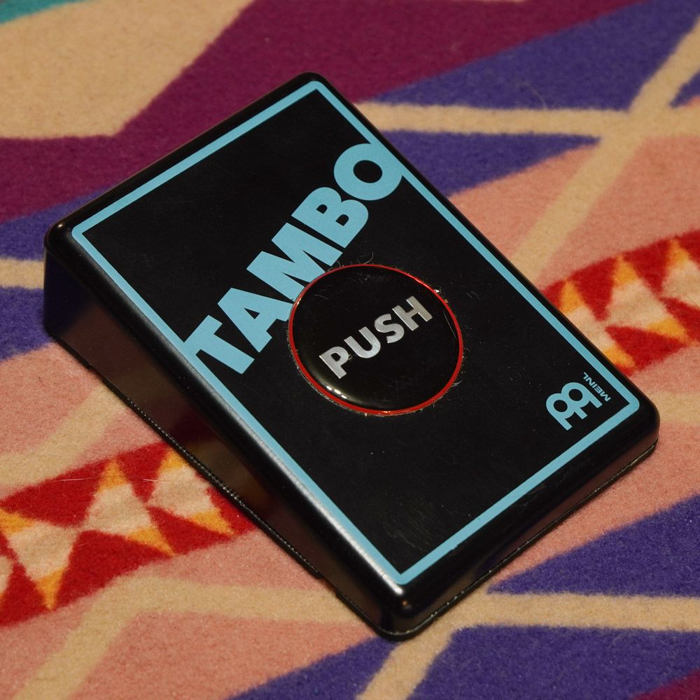 2020s Meinl STB4 Tambourine Percussion Stomp Box Pedal