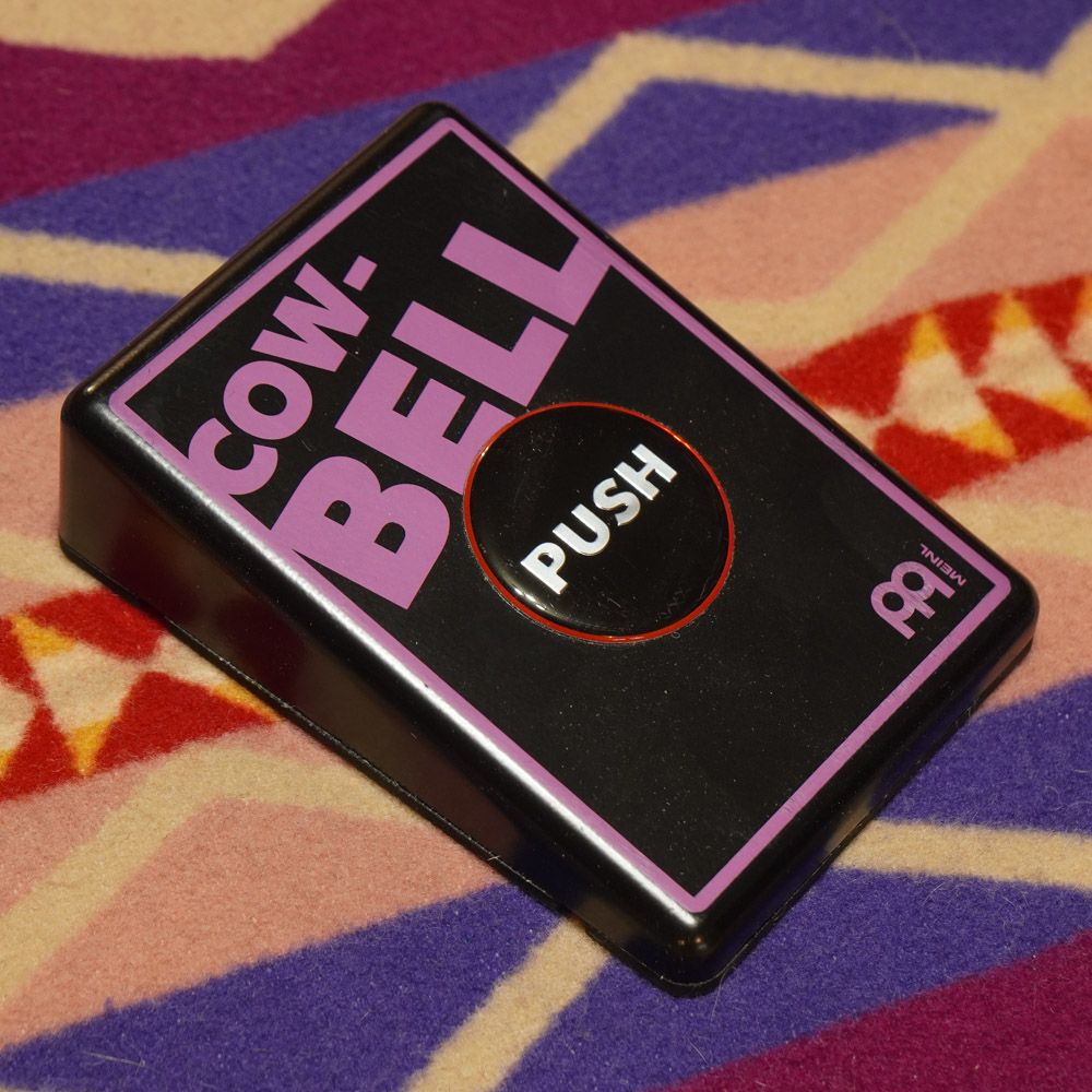 2020s Meinl STB2 Percussion Stomp Box Cowbell Pedal 2020s Meinl STB2 Percussion Stomp Box Cowbell Pedal