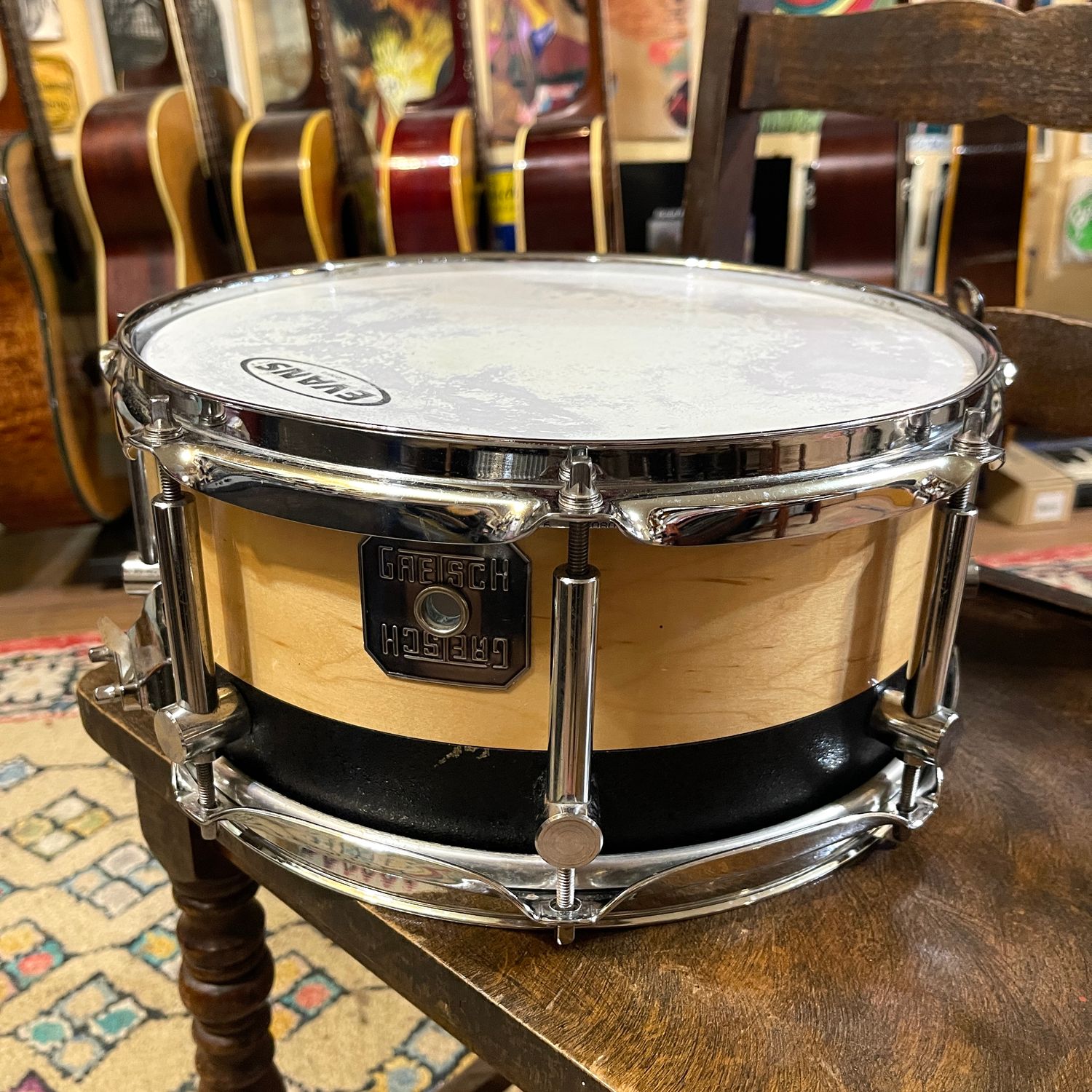 2000s Gretsch Free Floating 12 x 5.5 Snare Drum