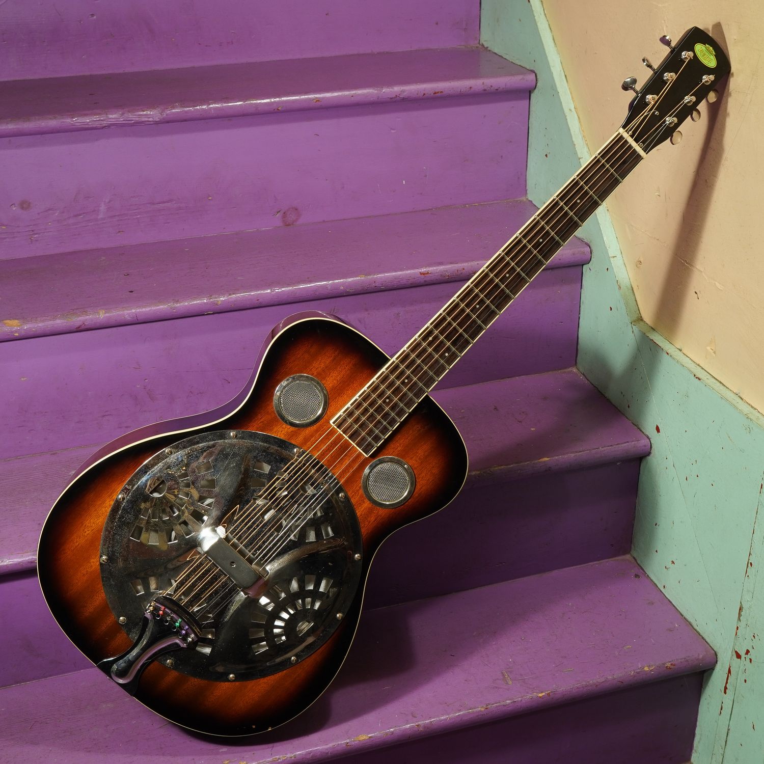2010s Regal RD-30 Roundneck Dobro-style Resonator Guitar
