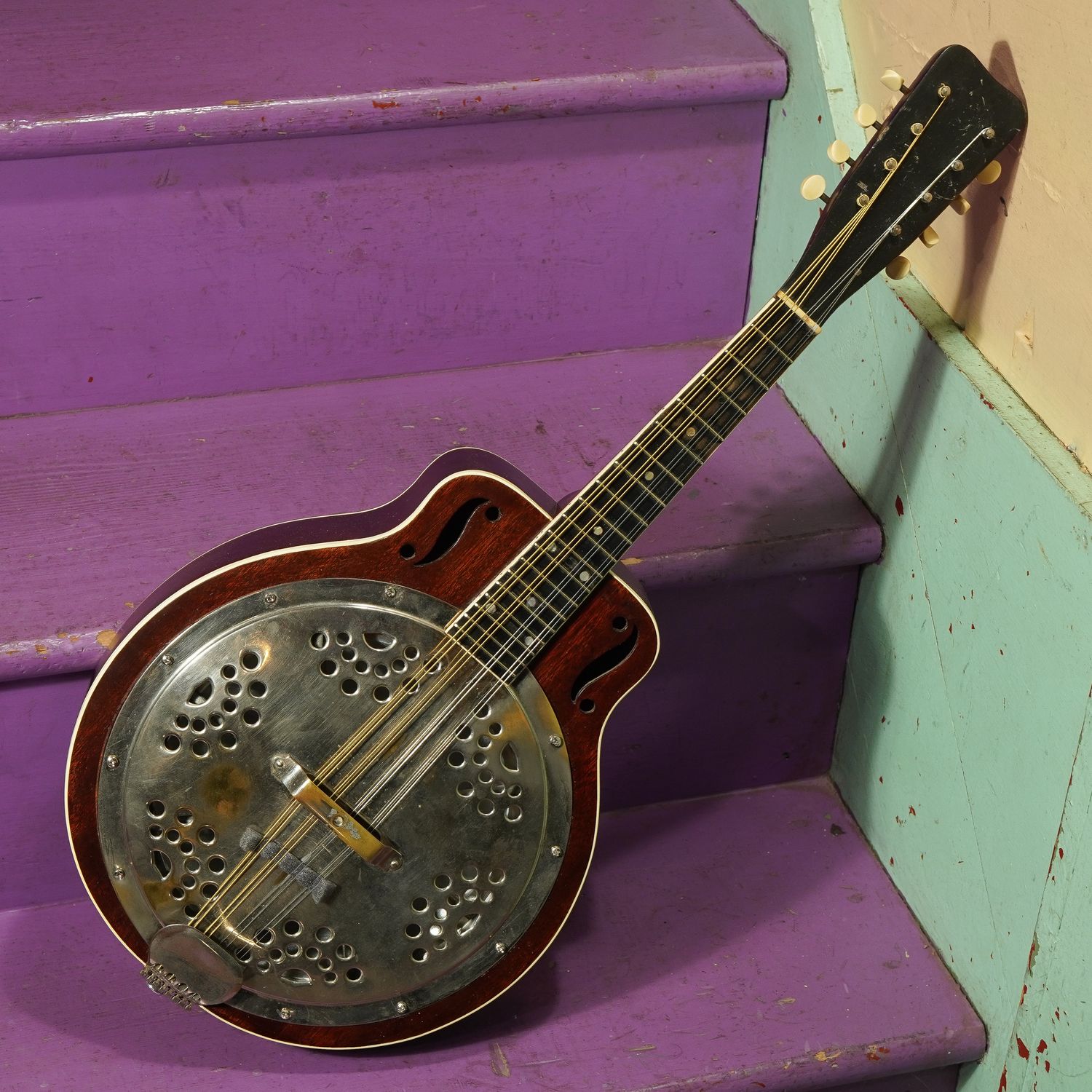 1930s Regal-Made Dobro Resonator Mandolin