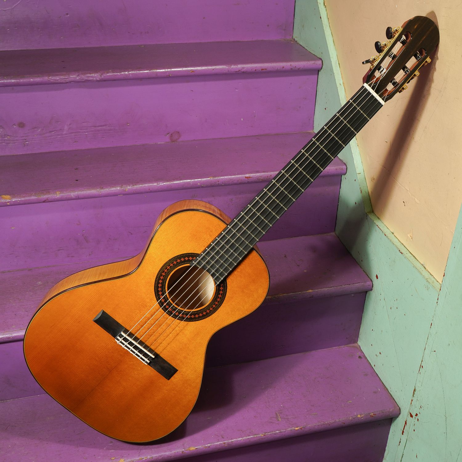 2010s Tulloch C-1B Hybrid Classical Guitar