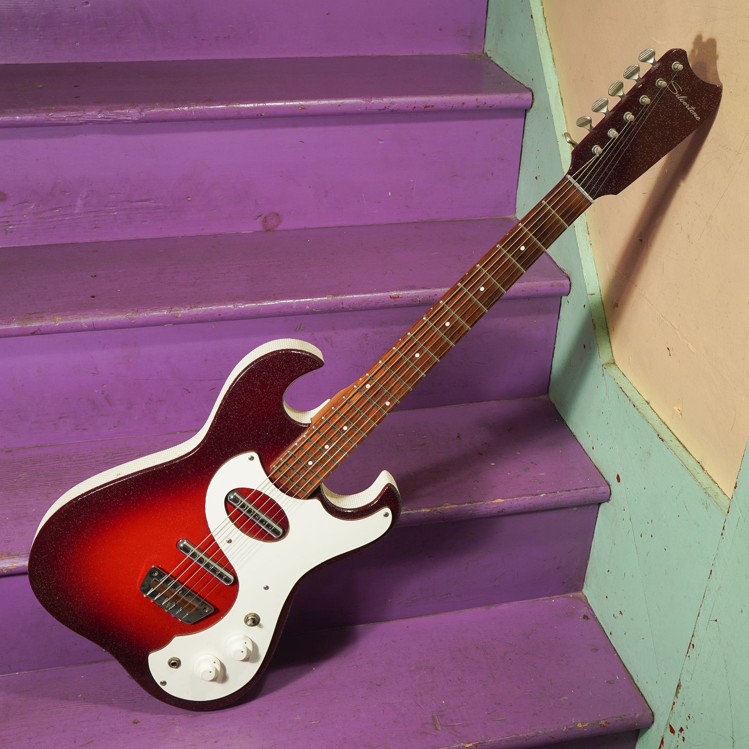 1964 Silvertone (Danelectro) 1457 Electric Guitar & 5w 1x8" Amp-in-Case 1964 Silvertone (Danelectro) 1457 Electric Guitar & 5w 1x8" Amp-in-Case