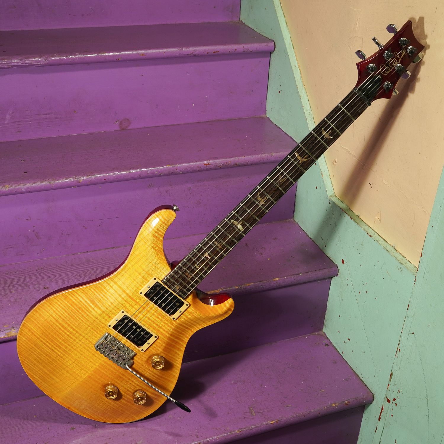 1992 PRS Custom 24 10 Top Electric Guitar