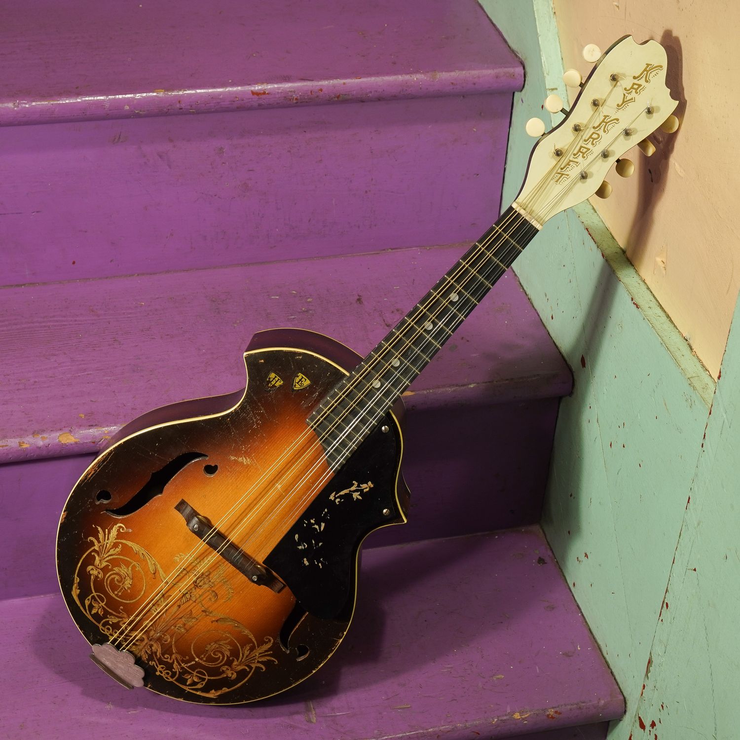 1930s Kay Kraft 2-Point Archtop Mandolin