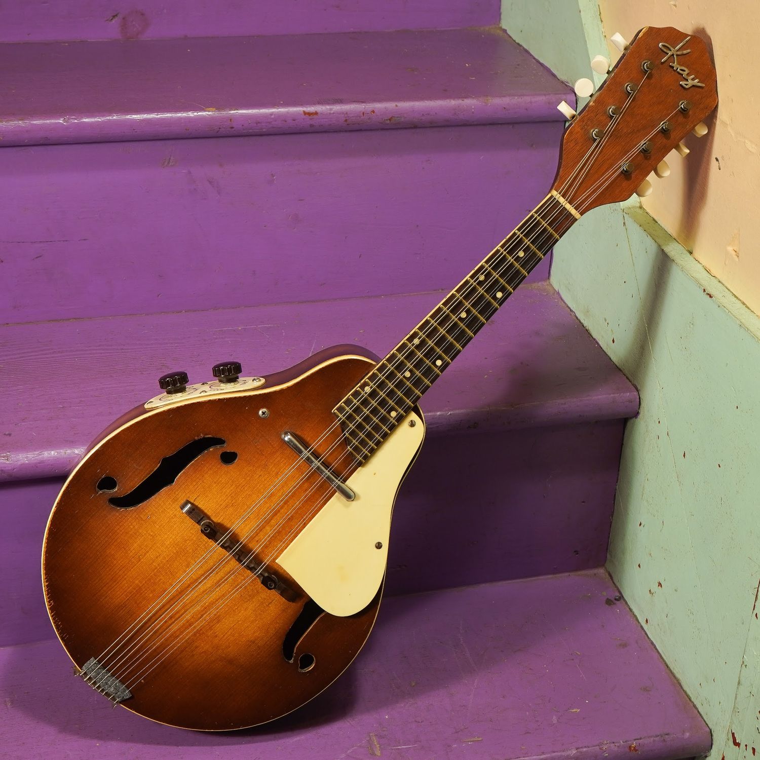 1950s Kay K-95 Electric Hollowbody Mandolin 1950s Kay K-95 Electric Hollowbody Mandolin