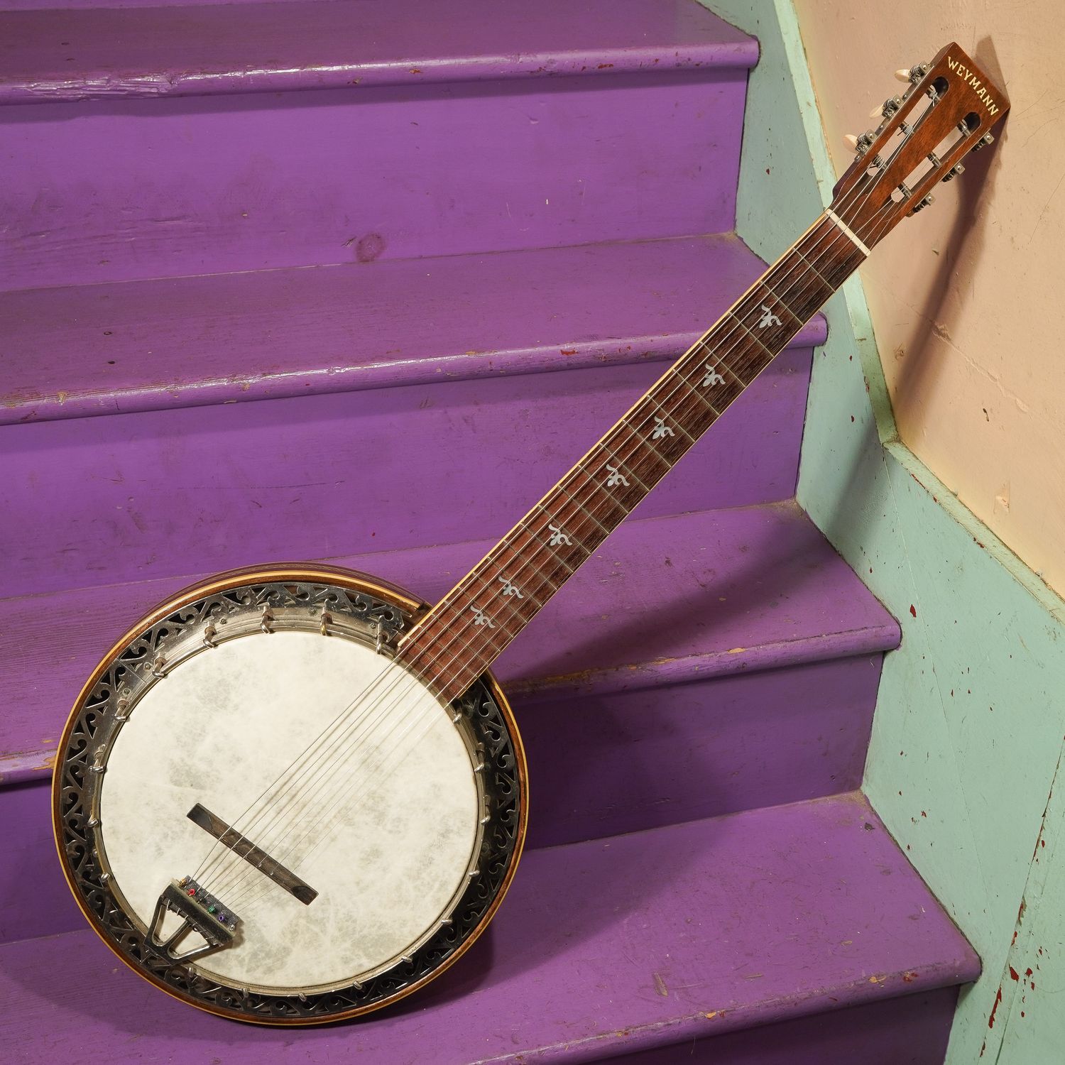 1929 Weymann Style 85 Megaphonic 6-String Resonator Banjo-Guitar 1929 Weymann Style 85 Megaphonic 6-String Resonator Banjo-Guitar
