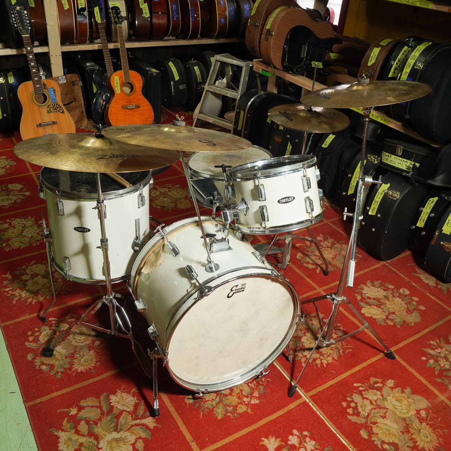 1970s Cortley (Japan) Drum Set (In-Shop Only)