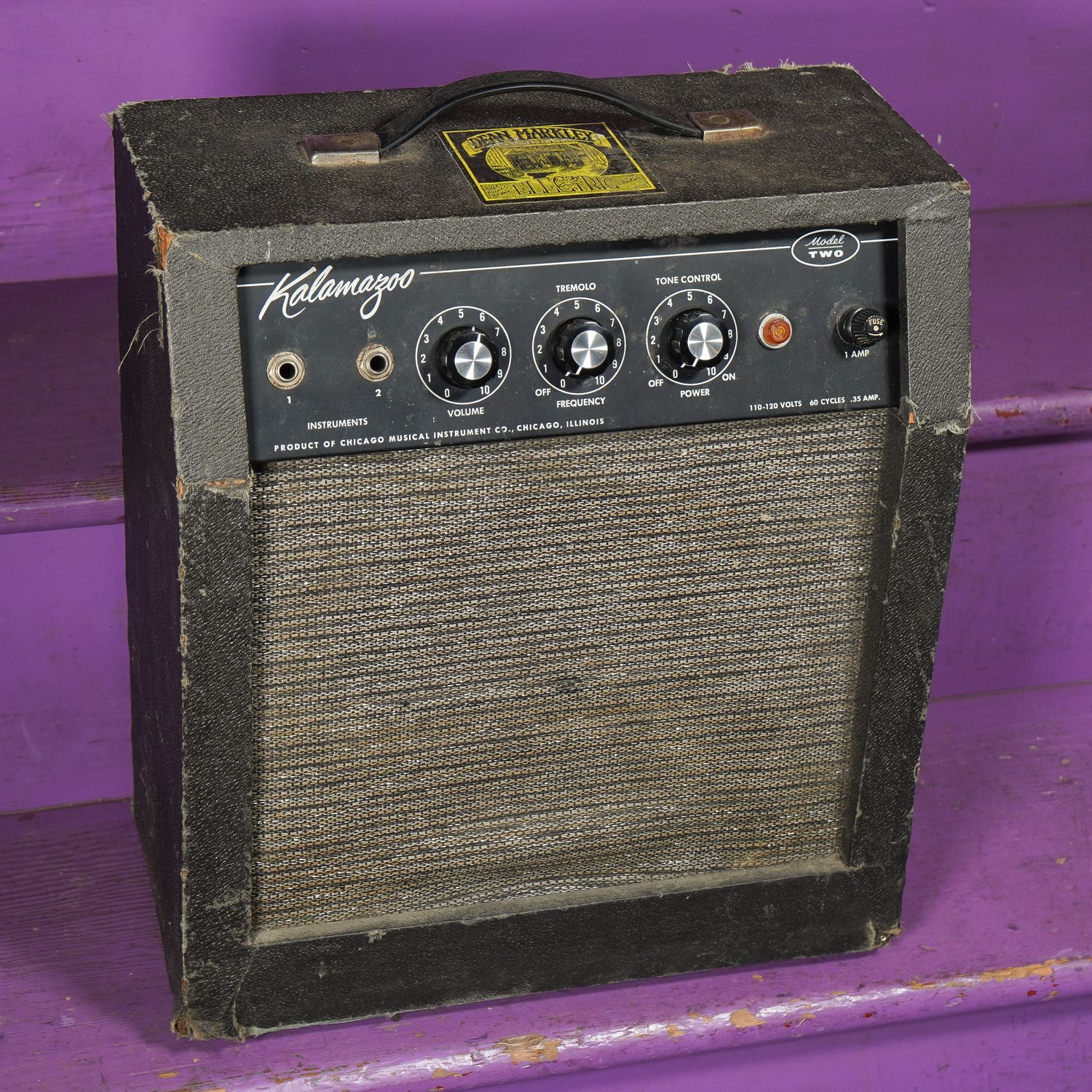 1960s Kalamazoo Model Two 5w 1x10" Tube Amp Combo