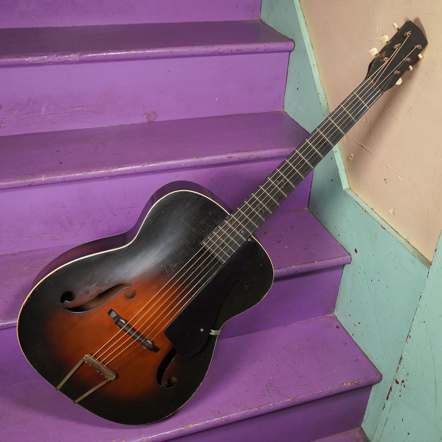 1930s Harmony-Made Archtop Guitar