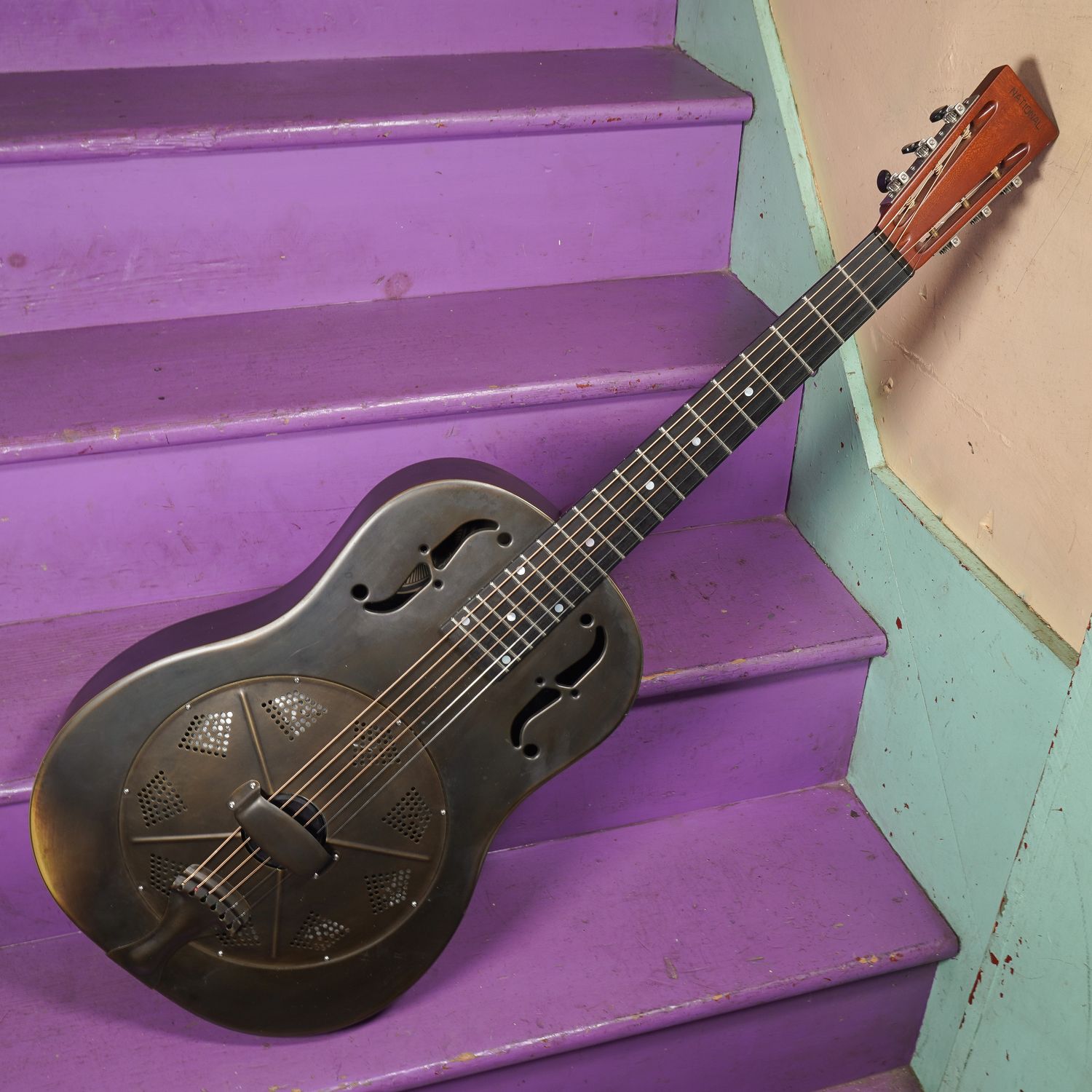 2014 National NRP Steel 12-Fret Resonator Guitar