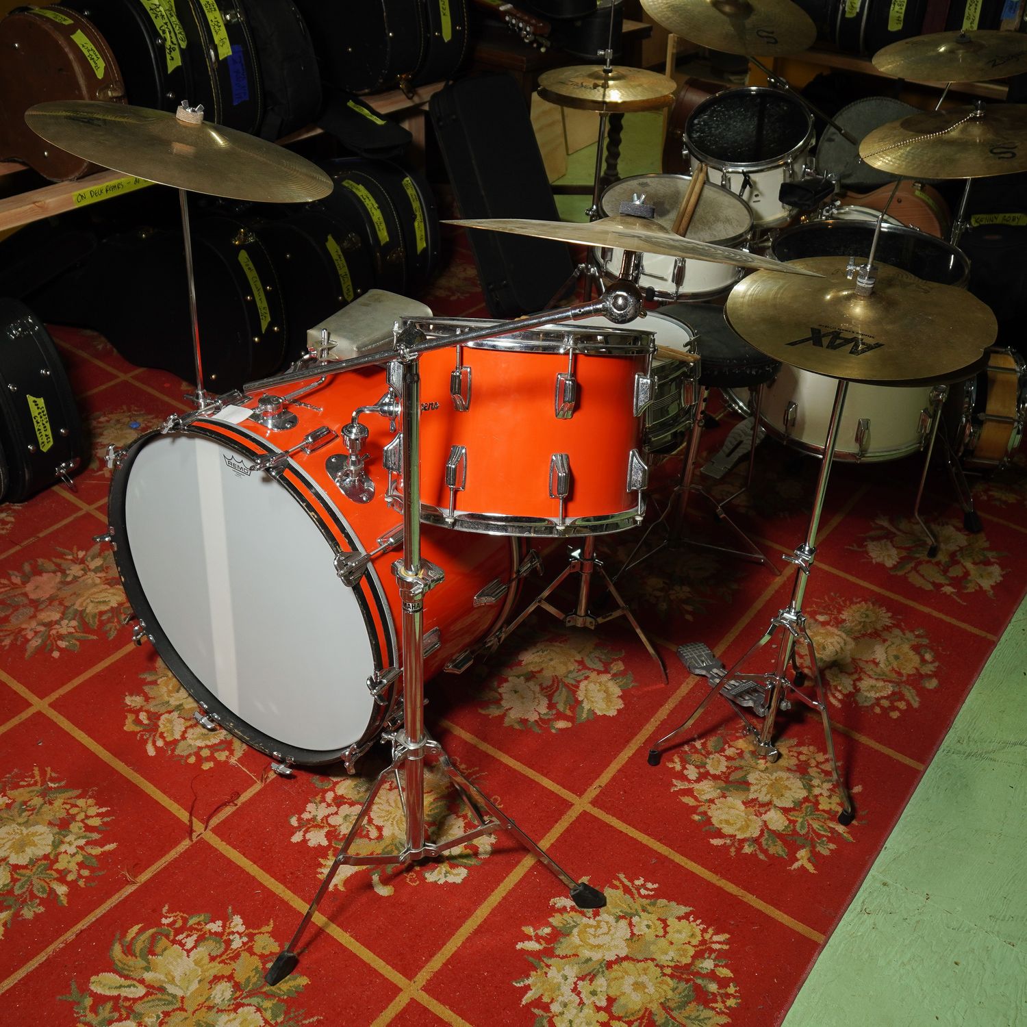 1970s Rogers Fullerton-Era Drum Kit (In-Shop Only)